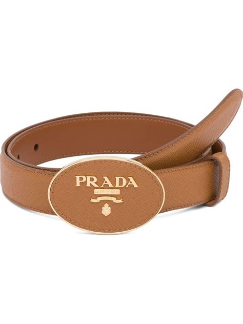 Prada leather belt